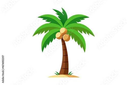 palm tree vector illustration