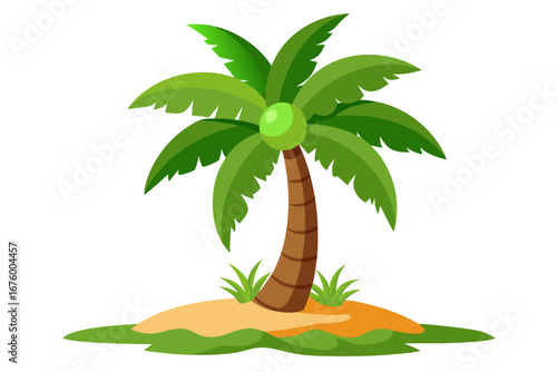 palm tree vector illustration