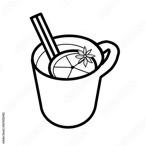 mulled wine drink beverage celebrate warm wine spice drink fall season
