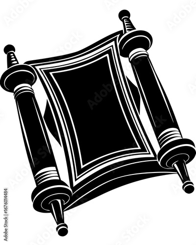 Ancient Scroll Art Design
