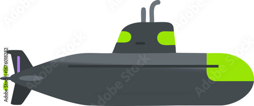 Submarine underwater vessel deep sea exploration military