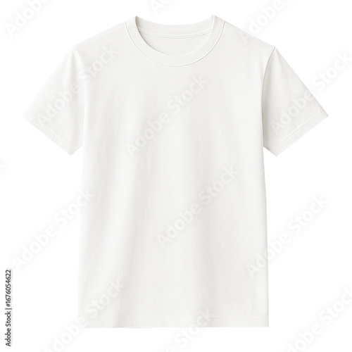 Men's White T-Shirt | Classic Plain Crew Neck Tee
