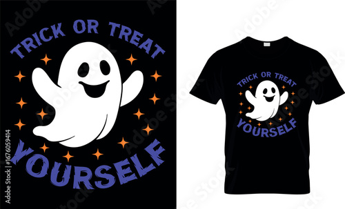Trick or Treat Yourself, halloween t-shirt design,halloween t shirt,halloween design,halloween t shirt,halloween t-shirt