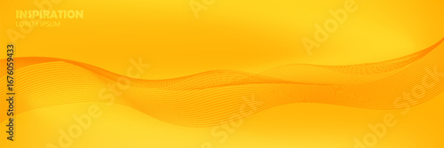 yellow background abstract with Gradient in empty room studio, Yellow empty room studio gradient used for background, yellow background studio with shine. vector illustration,poster.