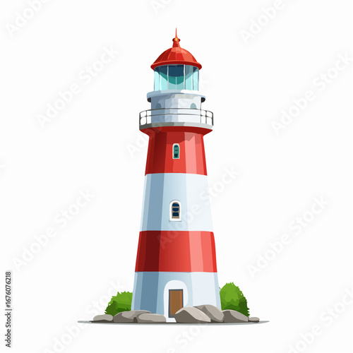 Leuchtturm an der Küste