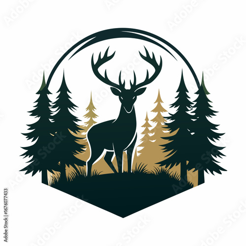 deer in the forest