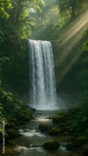 waterfall in the forest