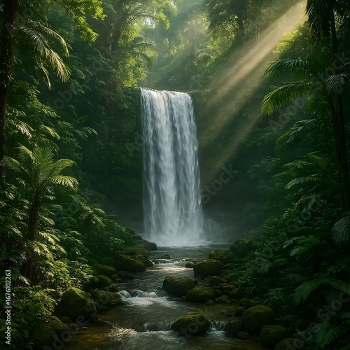 waterfall in the forest
