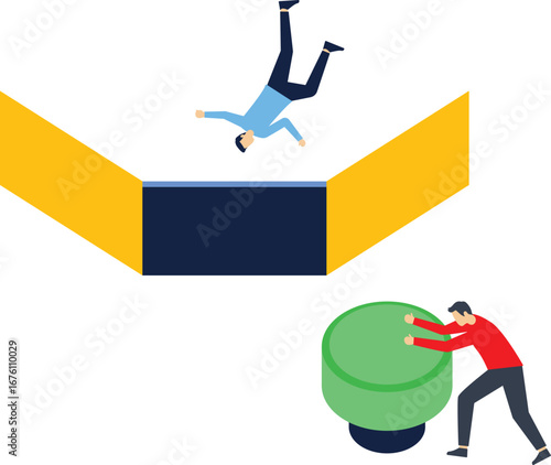 failure,Businessman is eliminated

