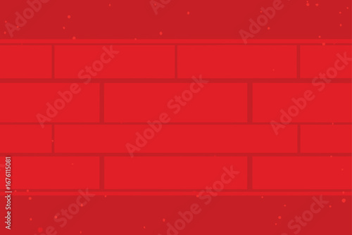 old dirty red concrete wall background.