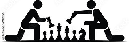 Chess game strategy board game competition and strategic thinking