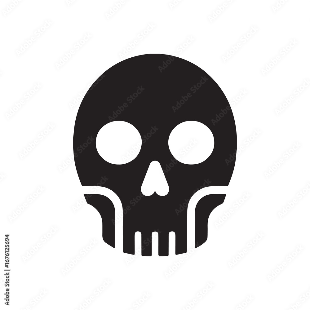 skull and crossbones silhouette vector skull and crossbones silhouette vector