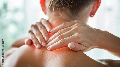 Posture for Comfort: Effective Neck Pain Relief Posture – Neutral Spine Alignment When Sitting/Standing, Shoulders Relaxed (Not Hunched), Chin Tucked Slightly to Avoid Forward Head Tilt