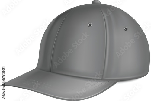 black baseball cap