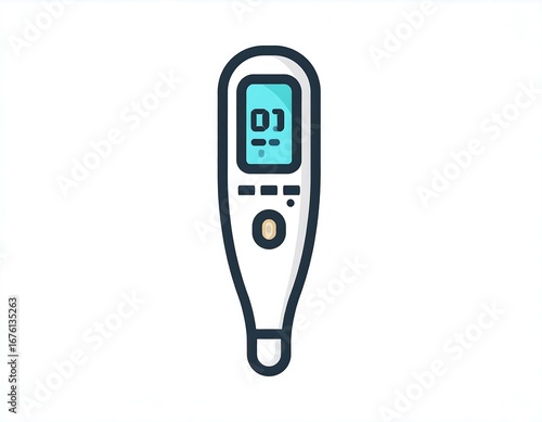 Digital thermometer icon