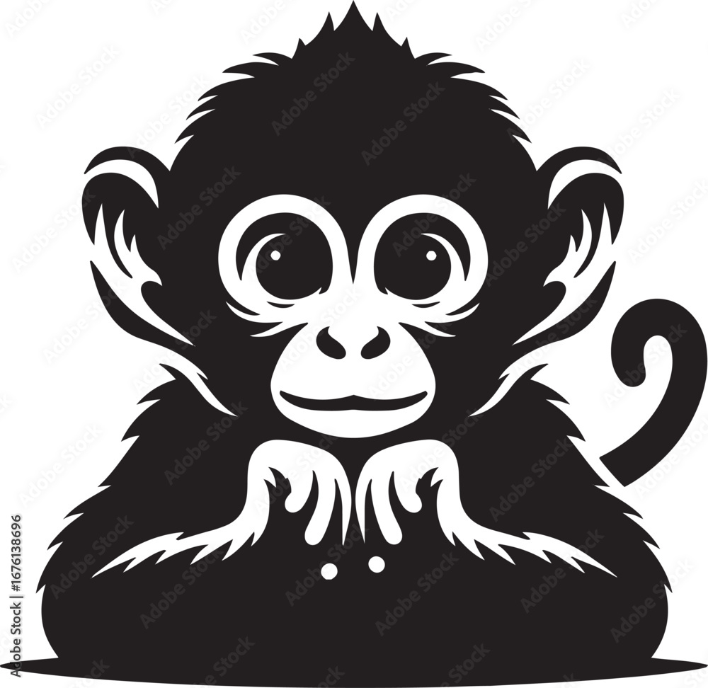 Obraz premium Cute and fun cartoon animal characters in a wild vector illustration