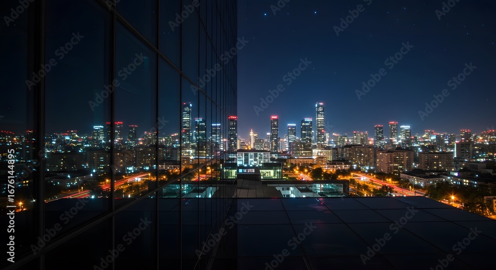 Fototapeta premium city at night