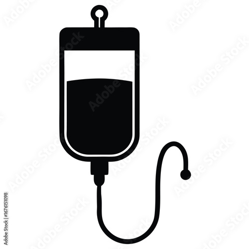 I V bag and tubing iv bag medical