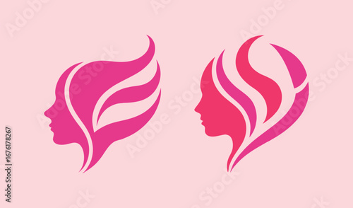 woman fashion logo