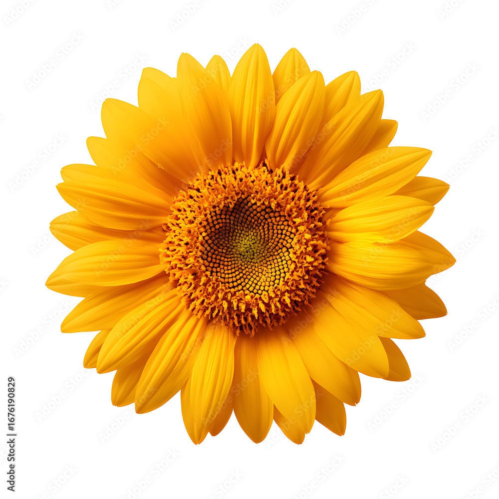 Obraz premium Radiant sunflower blossom with vibrant yellow petals on a dark background