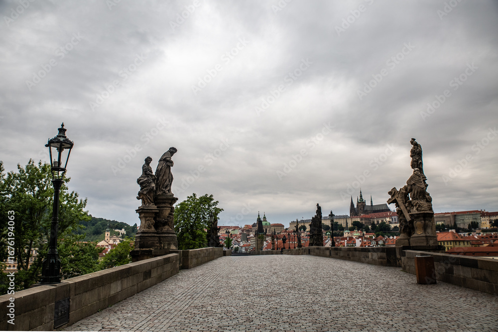 Fototapeta premium Vacaciones en Praga, República Checa