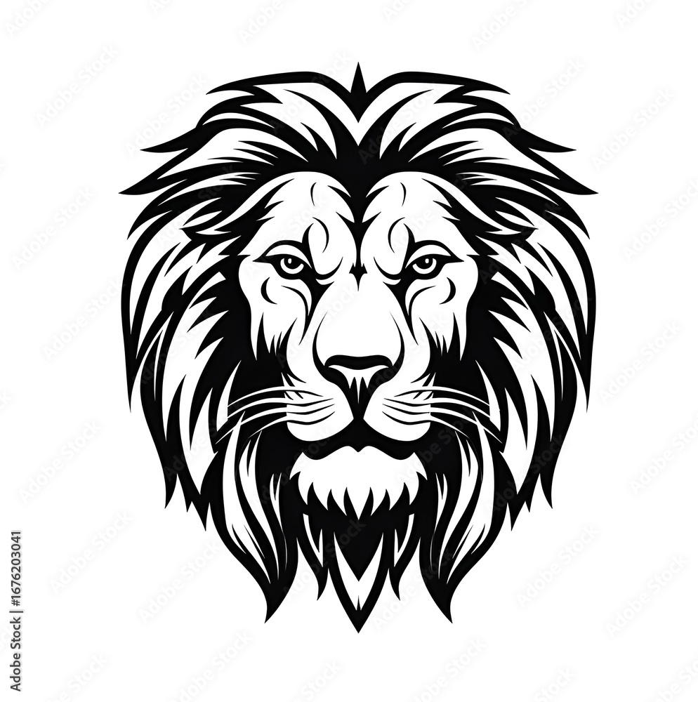 Fototapeta premium lion vector illustration lion vector illustration lion vinyl ready vector illustration