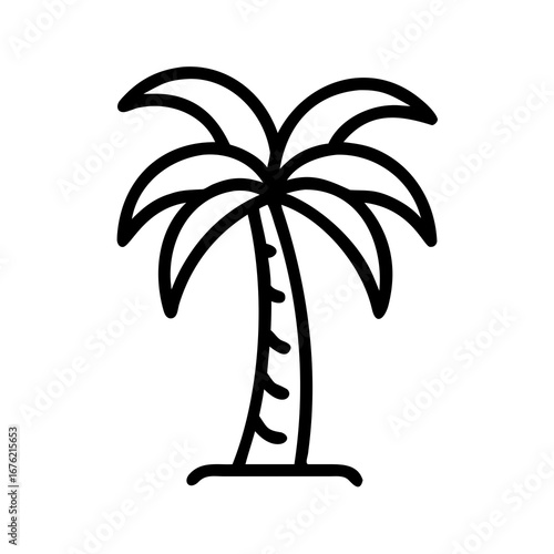 palm tree vector illustration