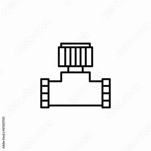 polyfast equal tee icon sign vector
