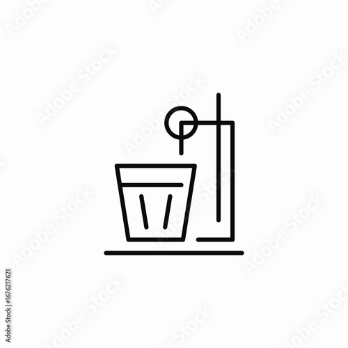 toilet and plunger icon sign vector