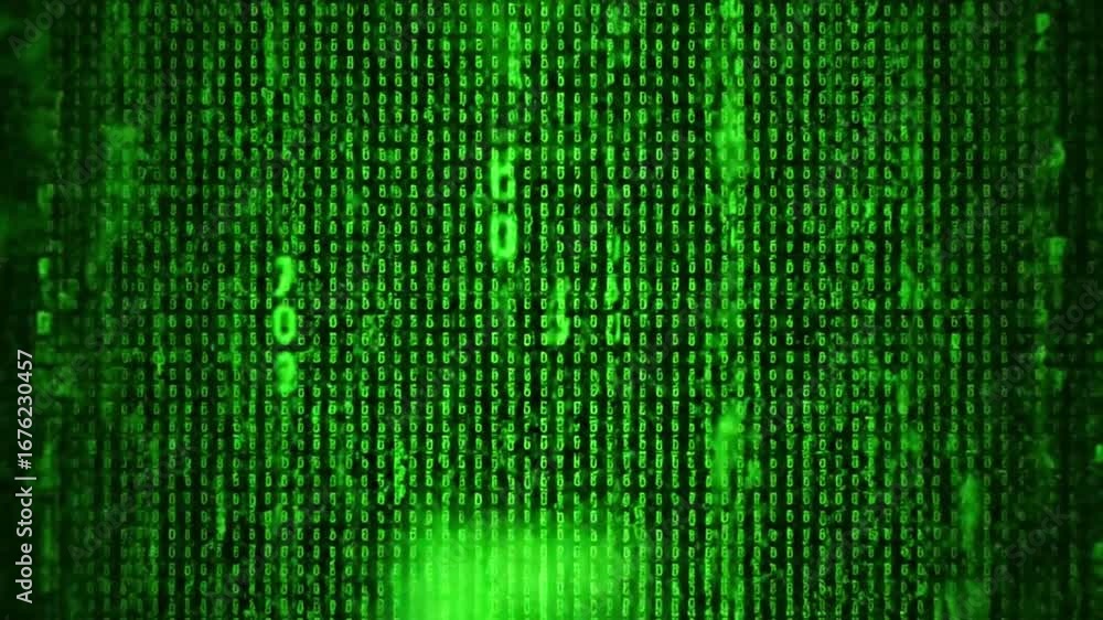 Dynamic green digital rain of code cascading down, symbolizing data, technology, cybersecurity, and the future of innovation Dynamic green digital rain of code cascading down, symbolizing data, technology, cybersecurity, and the future of innovation