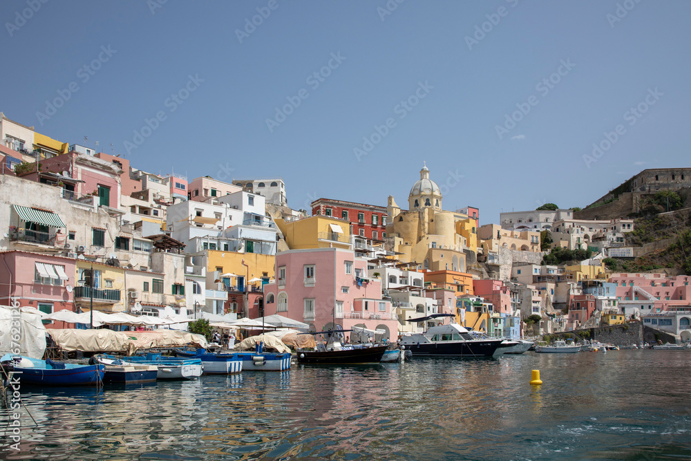 Fototapeta premium View of Procida, Italy
