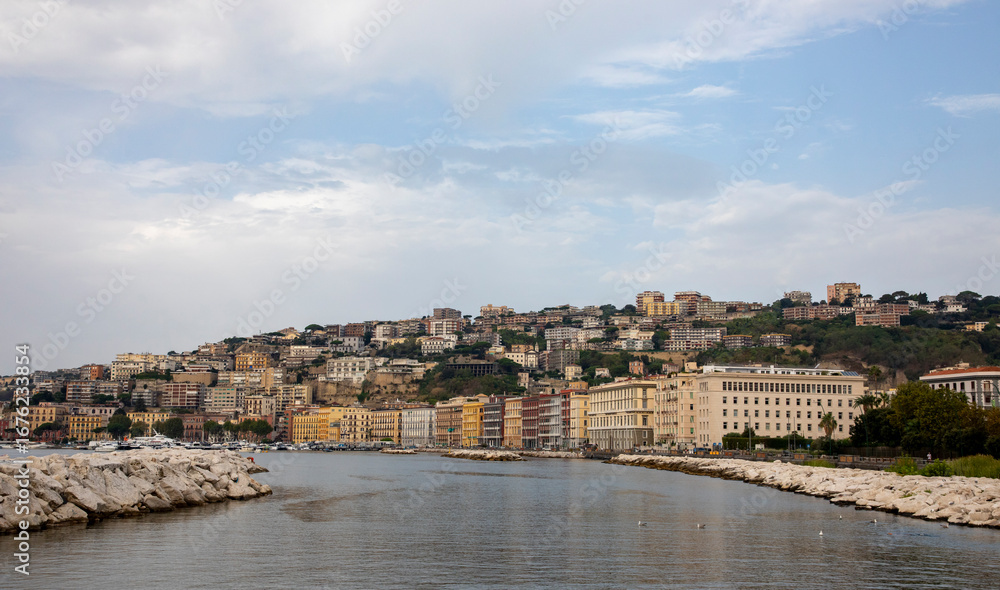 Fototapeta premium View of Naples, Italy