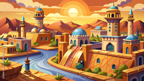 Yazd, Iran
Windcatcher towers rise above earthen alleys, domed rooftops blend with desert skies, and ingenious aqueducts sustain an oasis city shaped by tradition and endurance.