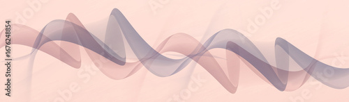 Digital flow beauty abstract decorative illustration