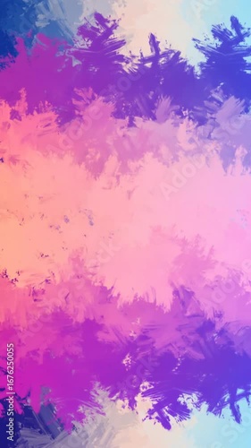 Abstract pastel colors blending softly in a serene background