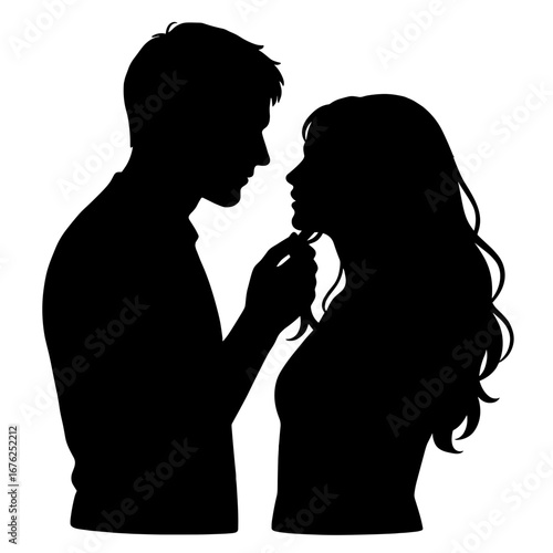  Romantic hair play