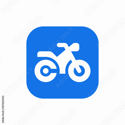 bike moto icon sign vector
