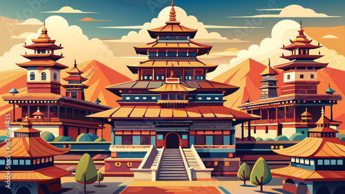 Durbar Square, Kathmandu, Nepal
Intricately carved wooden palaces and pagodas cluster together, standing resilient against time and tremors, embodying the heart of Nepal’s artistic and royal heritage.