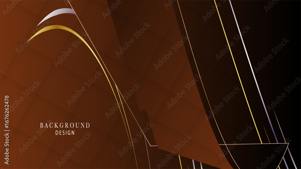 Obraz premium Smooth golden brown wallpaper