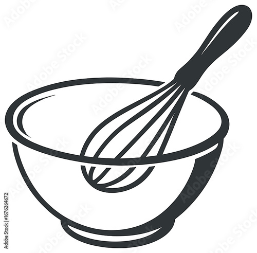 Baking tools 3d icon set. featuring whisk in bowl, measuring cup, rolling pin, spatula, and oven mitt