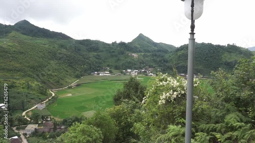 Stunning northernmost mountain landscape, Lung Cu Flagpole, Ha Giang Province, Vietnam Travel