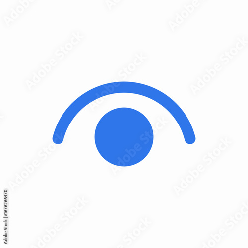 eye view icon sign vector