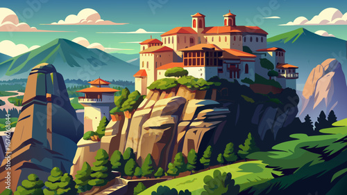 Meteora, Greece
Monasteries balance atop colossal sandstone pillars, floating between sky and earth, blending human devotion with dramatic geology in an awe-inspiring sacred landscape.