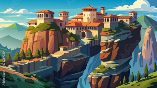 Meteora, Greece
Monasteries balance atop colossal sandstone pillars, floating between sky and earth, blending human devotion with dramatic geology in an awe-inspiring sacred landscape.