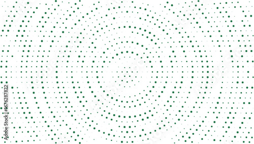 Abstract circular dotted halftone background with radial symmetry design perfect for modern digital texture minimal geometric art decorative graphic pattern round ornament element