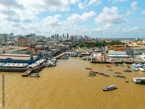 Mercado do Ver-o-peso em Belém do Pará
