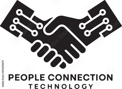 Handshake circuit board connection technology partnership