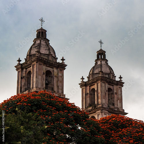 Colonial Architecture towers