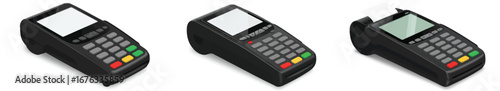 Payment terminals for diverse payment options: swipe, chip, and contactless