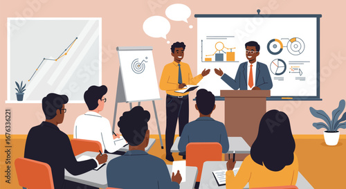 Professional Development Seminar: A Coach Leads Business Training Session